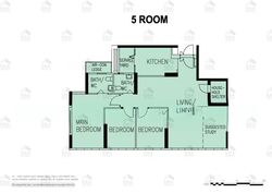 Blk 618A Tampines Greenverge (Tampines), HDB 5 Rooms #554018231